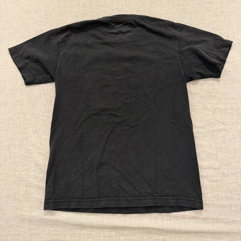 SD West Coastin San Diego California License Plate T-Shirt Mens S Black Cotton